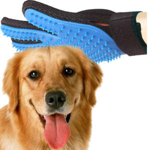 Dirty Pet Fur Clear Water Wash Dog Hair Massage Bathing Brush Comb Glove